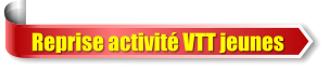 Reprise activit VTT jeunes