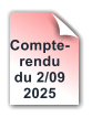 Compte- rendu du 2/09 2025