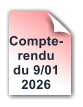 Compte- rendu du 9/01 2026