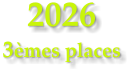 2026 3�mes places