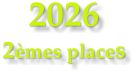 2026  2�mes places
