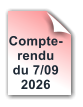 Compte- rendu du 7/09 2026